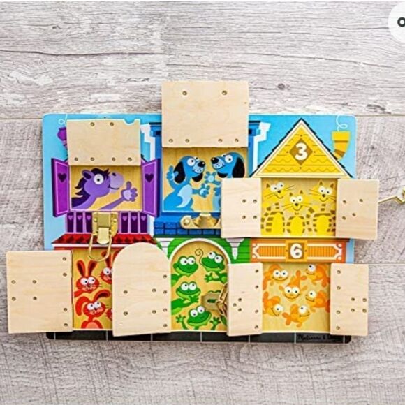 Melissa and Doug latch board - Picture 3 of 4